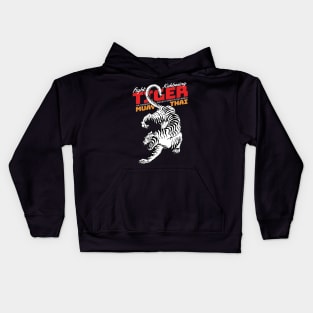 Kickboxing Tiger Muay Thai Kids Hoodie